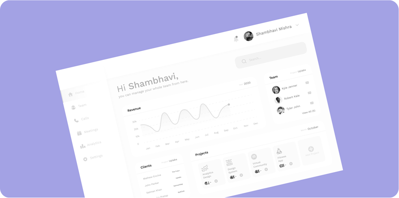 CRM Dashboard